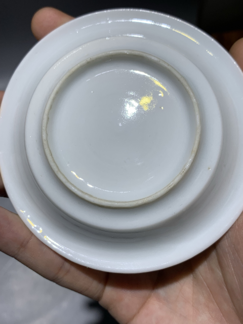 古玩陶瓷【清晚】德化白瓷暗刻壽字盤【收藏佳品】拍賣，當前價格888元