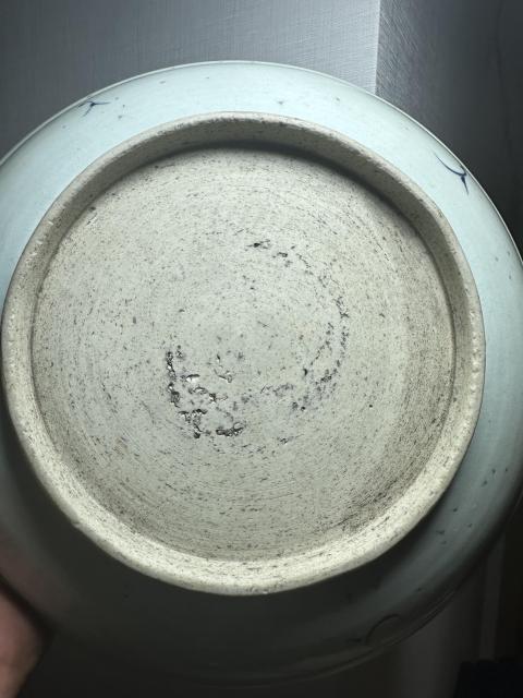 古玩陶瓷柳下青花雙駿圖拍賣，當前價格12500元