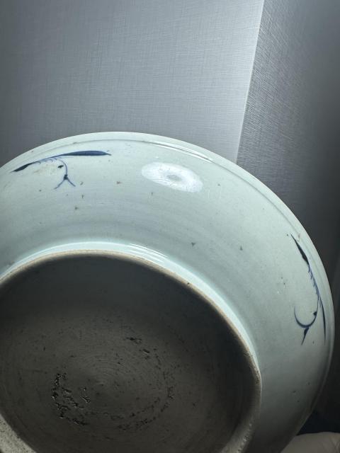 古玩陶瓷柳下青花雙駿圖拍賣，當前價格12500元