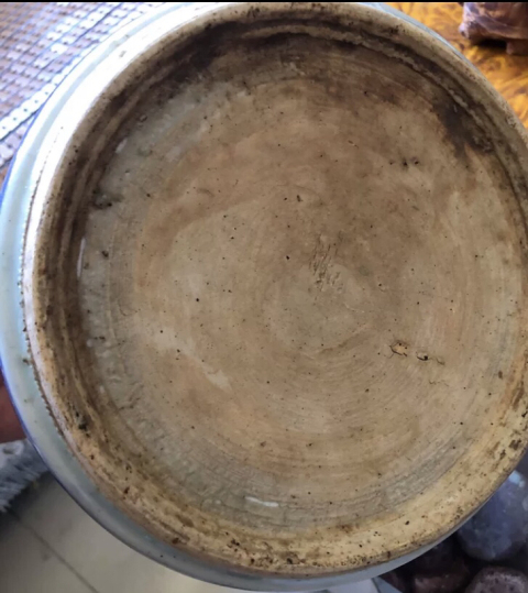古玩陶瓷青花趕珠龍紋筒式爐拍賣,當前價格888元