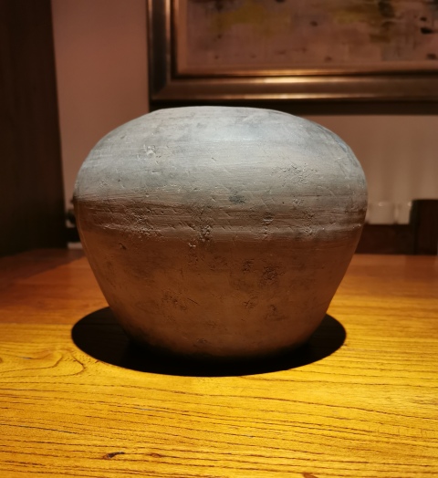 古玩陶瓷秦漢.灰陶缽拍賣,當(dāng)前價(jià)格298元
