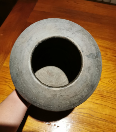 古玩陶瓷秦漢.灰陶缽拍賣,當(dāng)前價(jià)格298元