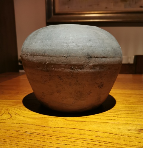 古玩陶瓷秦漢.灰陶缽拍賣,當(dāng)前價(jià)格298元