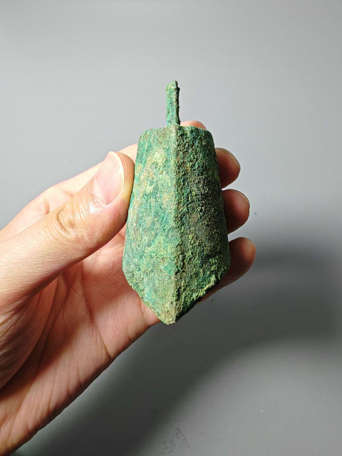 古玩銅器館藏級珍品秦漢小編鐘拍賣,當前價格1880元