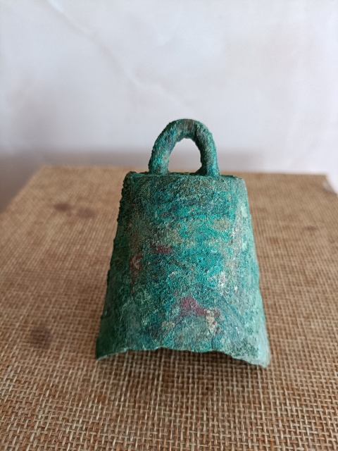 古玩銅器館藏級珍品秦漢小編鐘拍賣,當前價格1880元