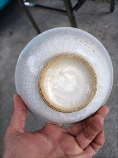 古玩陶瓷哥釉碗拍賣,當前價格300元