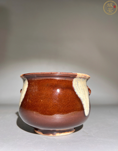 古玩陶瓷仿魯山窯窯變獸耳香爐拍賣(mài),當(dāng)前價(jià)格3888元