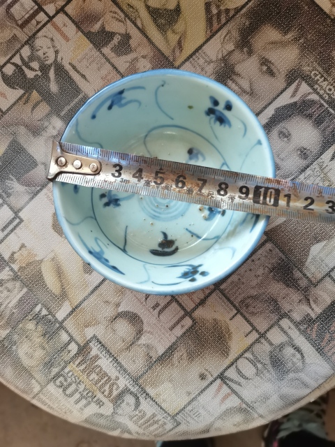 古玩陶瓷清代清早期青花花卉紋杯拍賣,當前價格799元