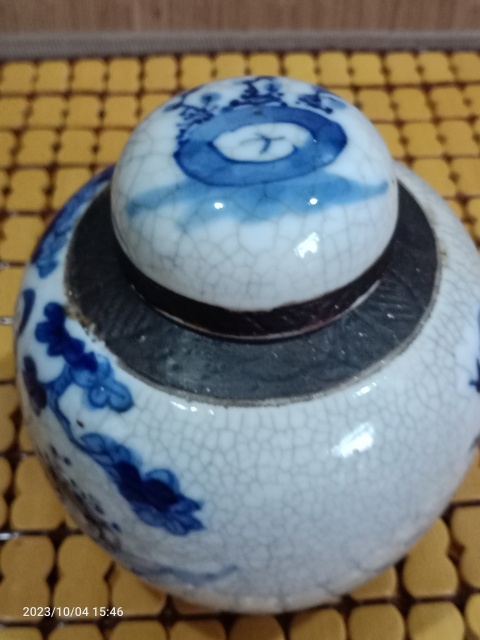 古玩陶瓷絕世好品花高士罐拍賣,當前價格888元