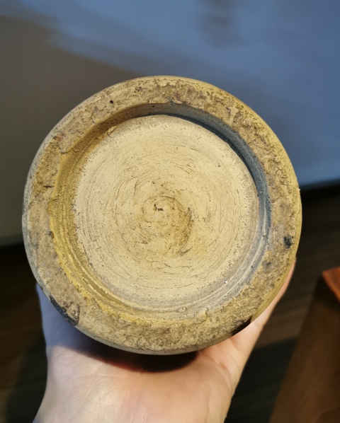 古玩陶瓷【已鑒真】明代茶葉末釉梅瓶帶拍賣,當前價格5000元