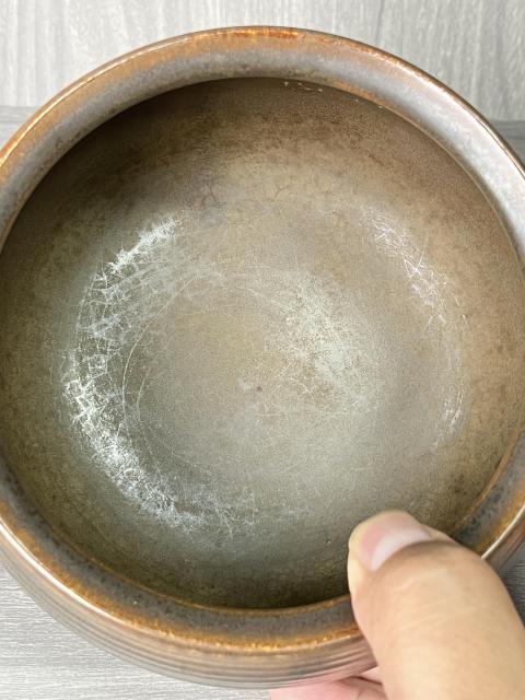 古玩陶瓷民國?紫金釉缽拍賣，當(dāng)前價格880元