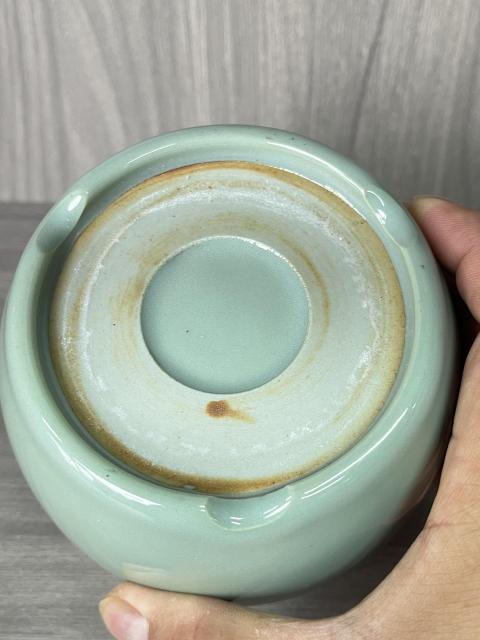 古玩陶瓷民國(guó)精品 青釉香爐拍賣(mài)，當(dāng)前價(jià)格480元