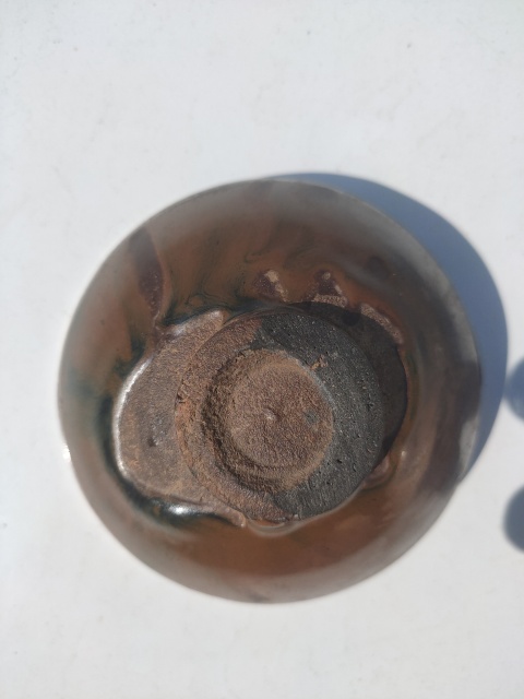 古玩陶瓷建窯柿紅釉茶盞拍賣，當(dāng)前價格900元