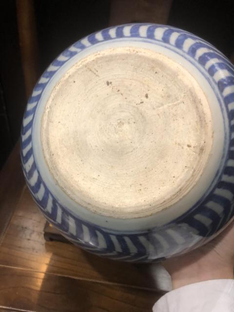 古玩陶瓷(新年放漏中)清中期-青花淡描-花卉紋喜字案缸拍賣,當前價格2952元