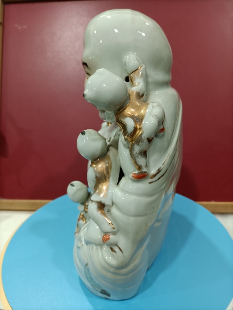 古玩陶瓷五子彌勒佛塑像拍賣,當前價格1888元