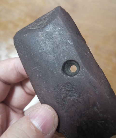 古玩玉器齊家文化“石刀”拍賣,當(dāng)前價格300元