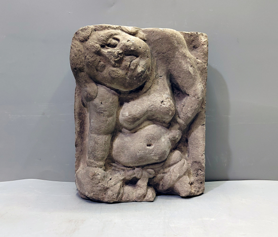 古玩陶瓷宋佛塔力士磚雕拍賣，當前價格3500元