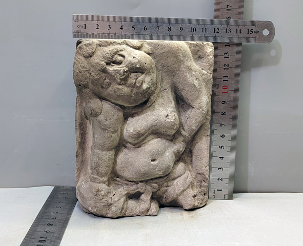 古玩陶瓷宋佛塔力士磚雕拍賣，當前價格3500元