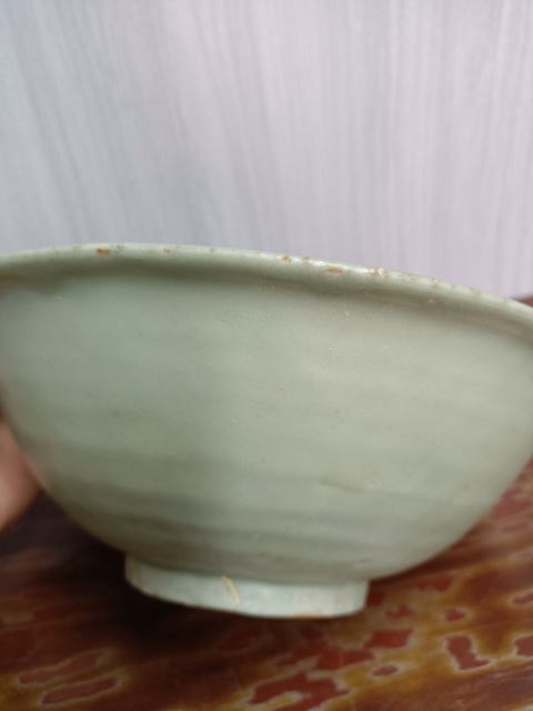 古玩陶瓷龍泉青釉大碗拍賣,當(dāng)前價(jià)格4800元