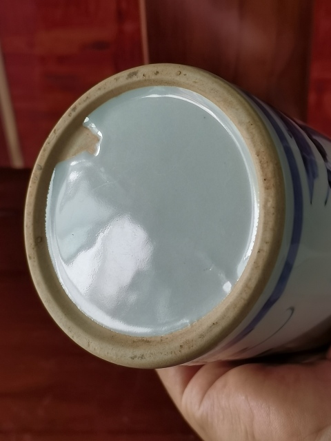 古玩陶瓷【精美提梁壺】晚清民國青花鳥紋青花提梁壺拍賣，當(dāng)前價格0元