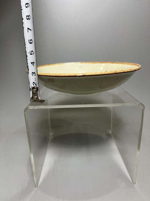古玩陶瓷【實物保真】宋代?影青釉盤拍賣，當前價格1680元