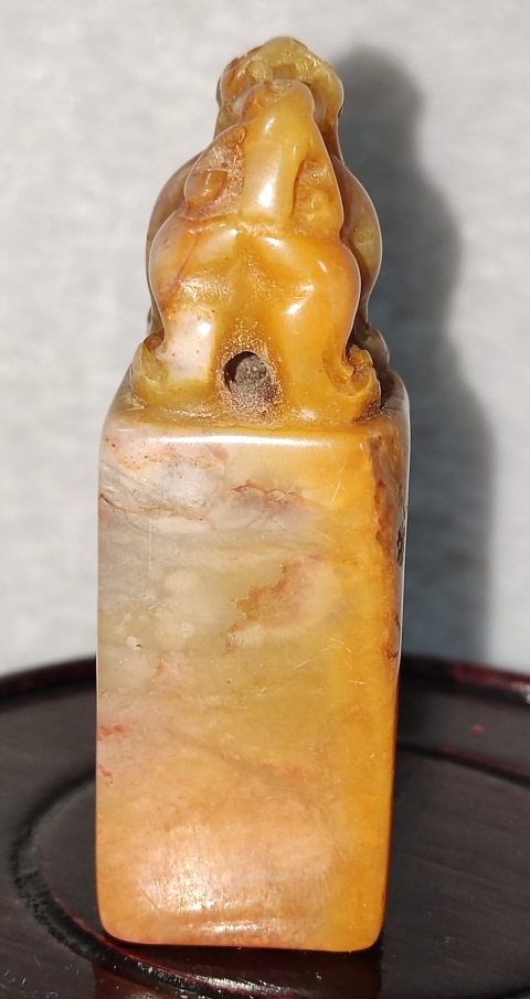 古玩雜項獅鈕印拍賣,當前價格1688元