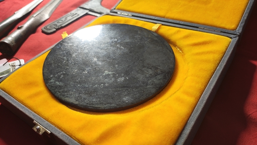 古玩銅器西漢相思鏡拍賣，當前價格45000元