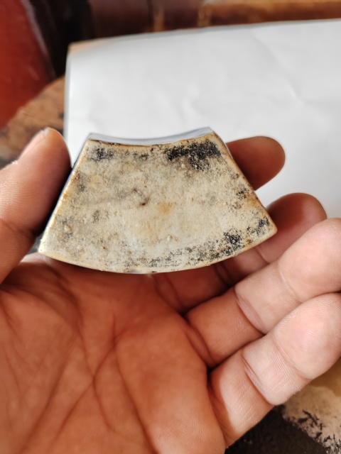 古玩陶瓷青花花卉紋筆架拍賣,當前價格588元