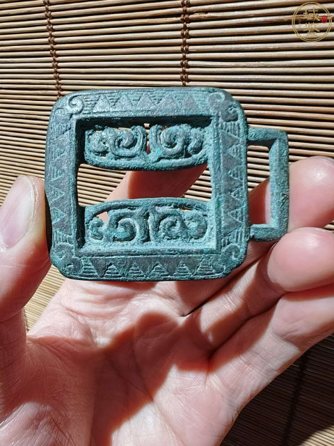 古玩銅器館藏級珍品.高古鄂爾多斯文化銅器配飾拍賣,當前價格1980元