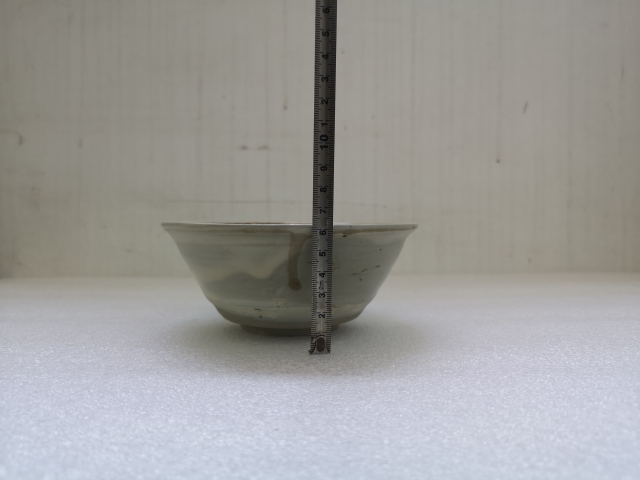 古玩陶瓷磁州窯褐彩碗拍賣，當前價格680元