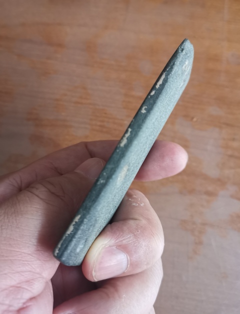古玩玉器齊家文**刀拍賣，當(dāng)前價(jià)格350元