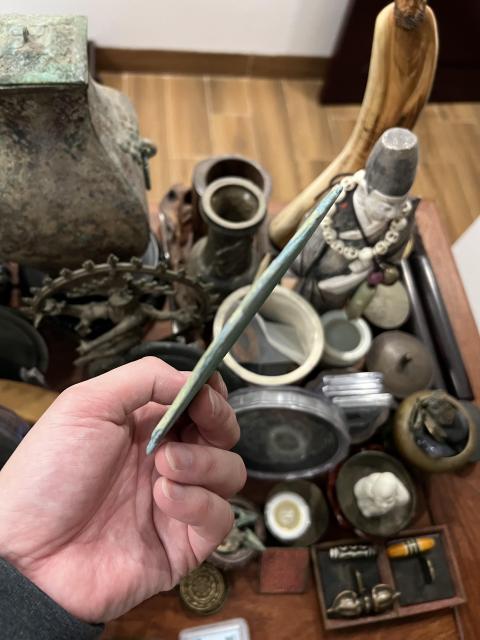古玩銅器宋代葵花鏡拍賣，當前價格777元