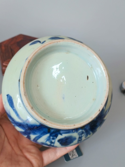古玩陶瓷清早期青花香爐拍賣，當前價格400元