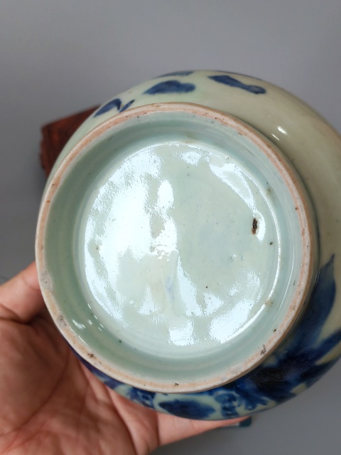 古玩陶瓷清早期青花香爐拍賣，當前價格400元
