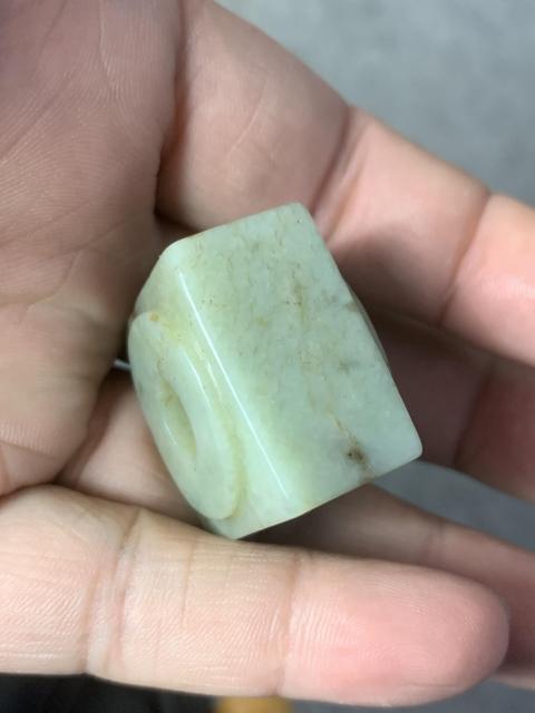 古玩玉器和田玉雕“琮式勒”拍賣，當前價格488元