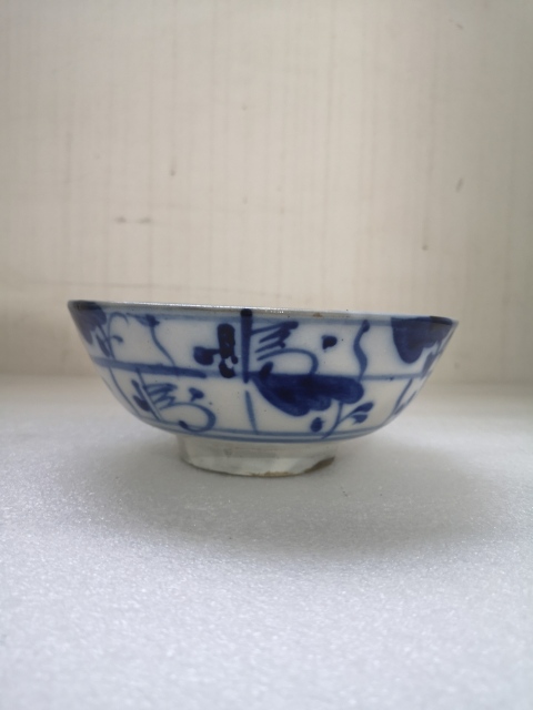 古玩陶瓷福字紋青花碗拍賣,當前價格398元