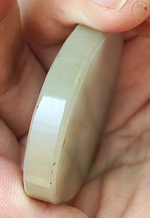 古玩玉器天然和田玉牌拍賣，當前價格1288元