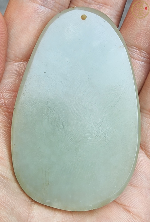 古玩玉器天然和田玉牌拍賣，當前價格1288元