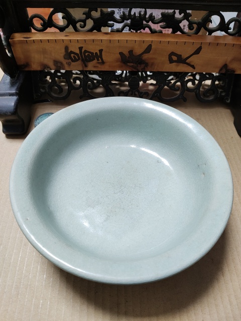 古玩陶瓷哥釉碗拍賣，當前價格4500元