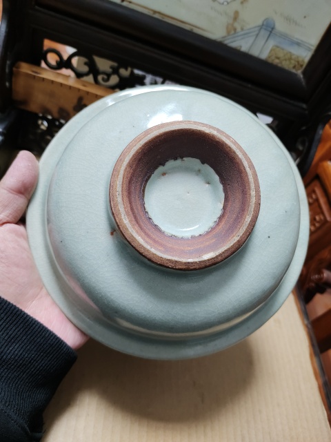 古玩陶瓷哥釉碗拍賣，當前價格4500元
