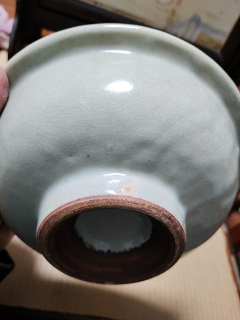 古玩陶瓷哥釉碗拍賣，當前價格4500元