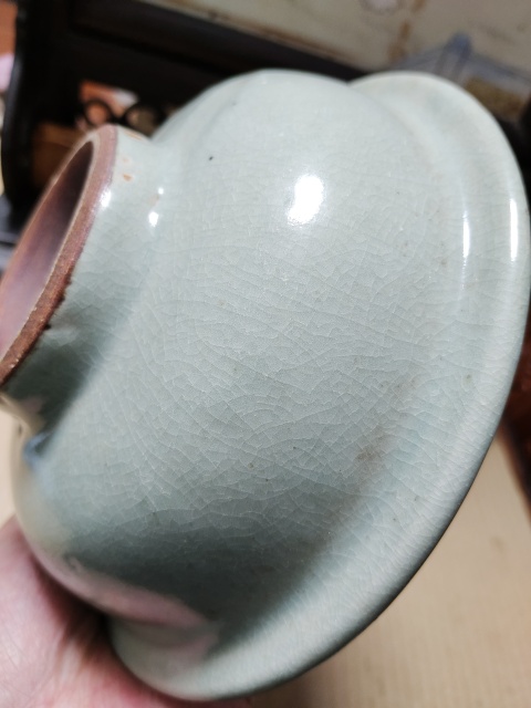 古玩陶瓷哥釉碗拍賣，當前價格4500元