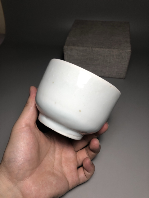 古玩陶瓷漂亮通透青白釉缽式杯拍賣,當前價格999元
