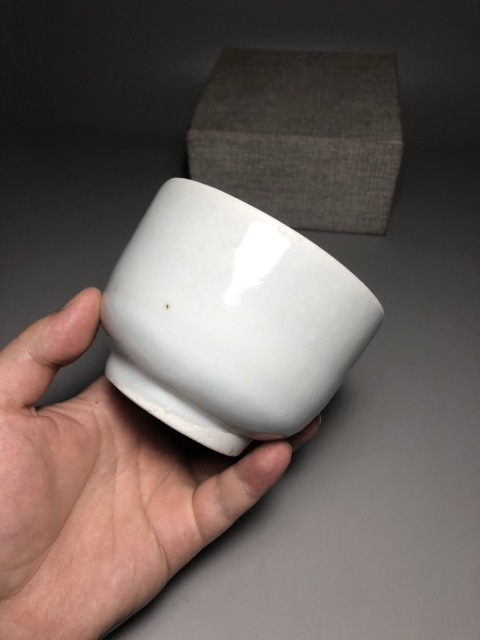 古玩陶瓷漂亮通透青白釉缽式杯拍賣,當前價格999元