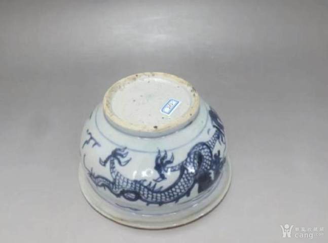 古玩陶瓷清中早期青花趕珠龍紋香爐拍賣，當前價格1388元