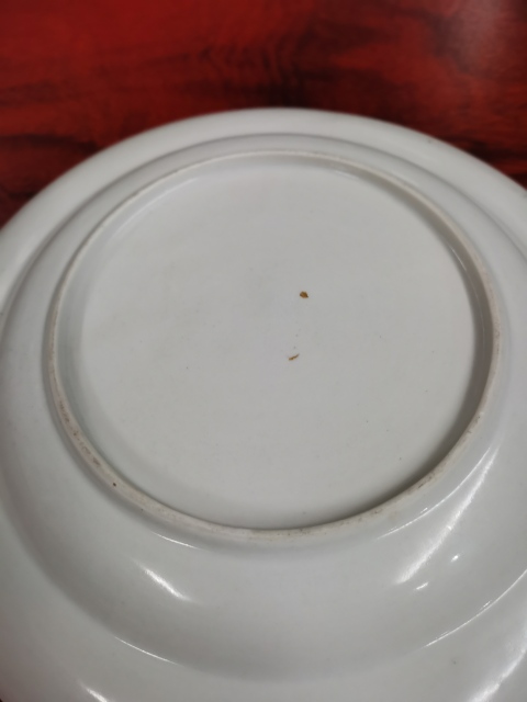 古玩陶瓷清中期粉彩盤拍賣,當前價格1080元