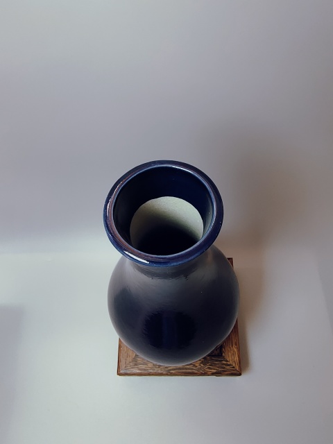 古玩陶瓷1959年?霽藍釉琵琶尊拍賣,當前價格799元