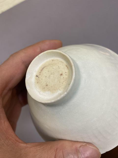 古玩陶瓷景德鎮影青釉刻劃花 花卉紋斗笠盞拍賣,當前價格2800元