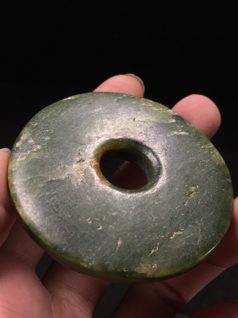 古玩玉器玉璧拍賣,當前價格68000元