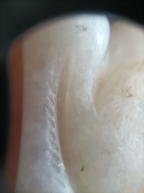 古玩玉器青海玉仿“馬上封侯”擺件拍賣，當前價格380元